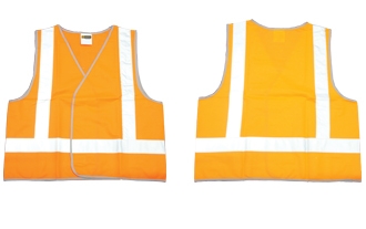 On Site Safety - Orange Day/Night Vest