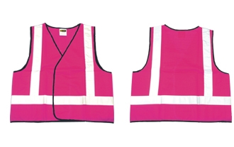 On Site Safety - Pink Night Vest